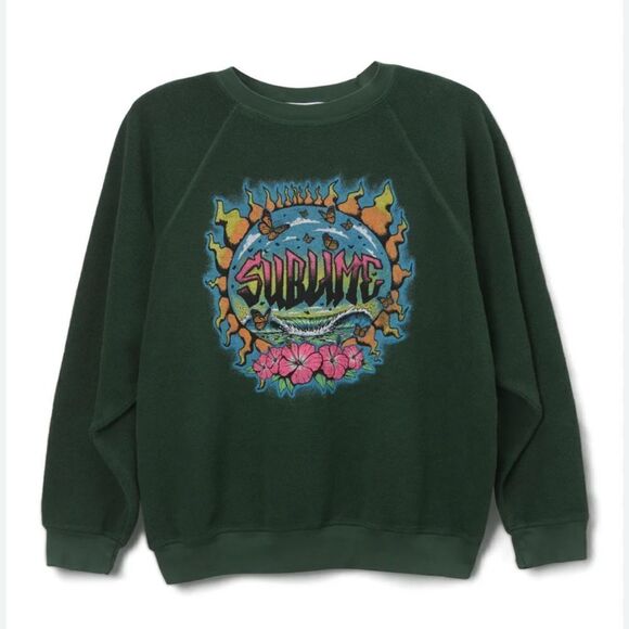 Daydreamer Sublime raglan French terry Sweatshirt. NWT - Picture 8 of 8